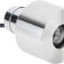 Oase LunaLed 9s LED-Scheinwerfer aus Edelstahl für Teichbeleuchtung.