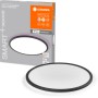 Ledvance Smart+ LED-Deckenleuchte Orbis Ultra Slim, schwarz, Ø 40cm. Smarte, dimmbare Deckenlampe mit RGB Rücklicht.