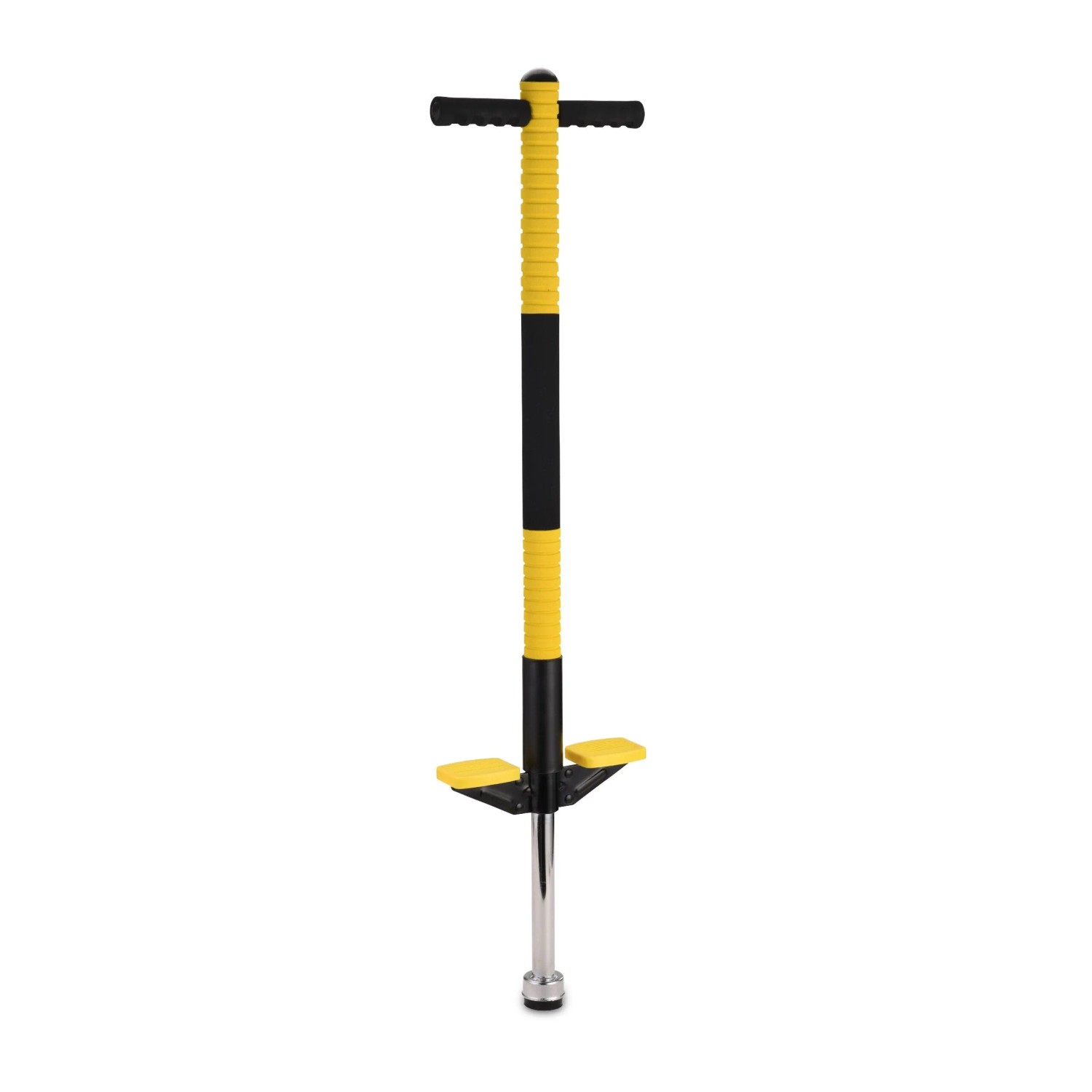 Relaxdays Pogo Stick Edelstahl Gelb Rutschfest Bis 35 Kg 95 Cm X 24 Cm X 6 Cm 1, 6 Kg