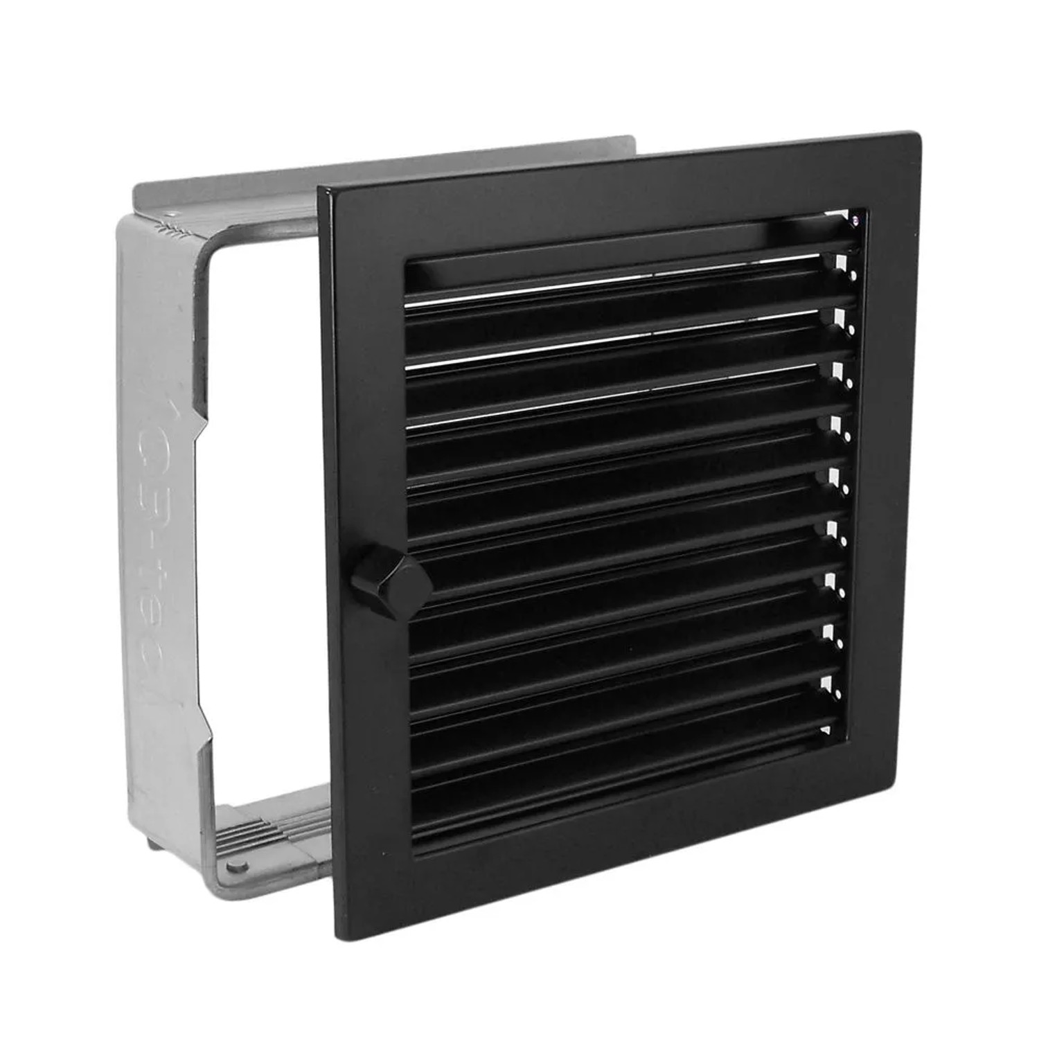 Häusler Warmluftgitter WG 2323 S Lüftungsgitter Schwarz 230 x 230mm Abluftgitter