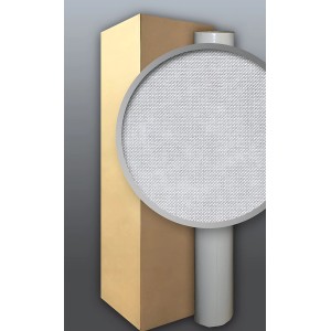 XXL Vliestapete in Glasfaser-Optik, überstreichbar, Maler-Weiß, 1 Karton mit 4 Rollen.