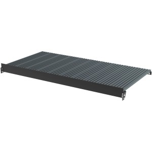 Vitavia Zusatzregal für Balkongewächshaus, 79x40cm, schwarz-dunkelgrau, zur Erweiterung der Anbaufläche.