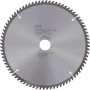 LUX HM-Kreissägeblatt, 250 mm, 80 Zähne für präzise Schnitte.
