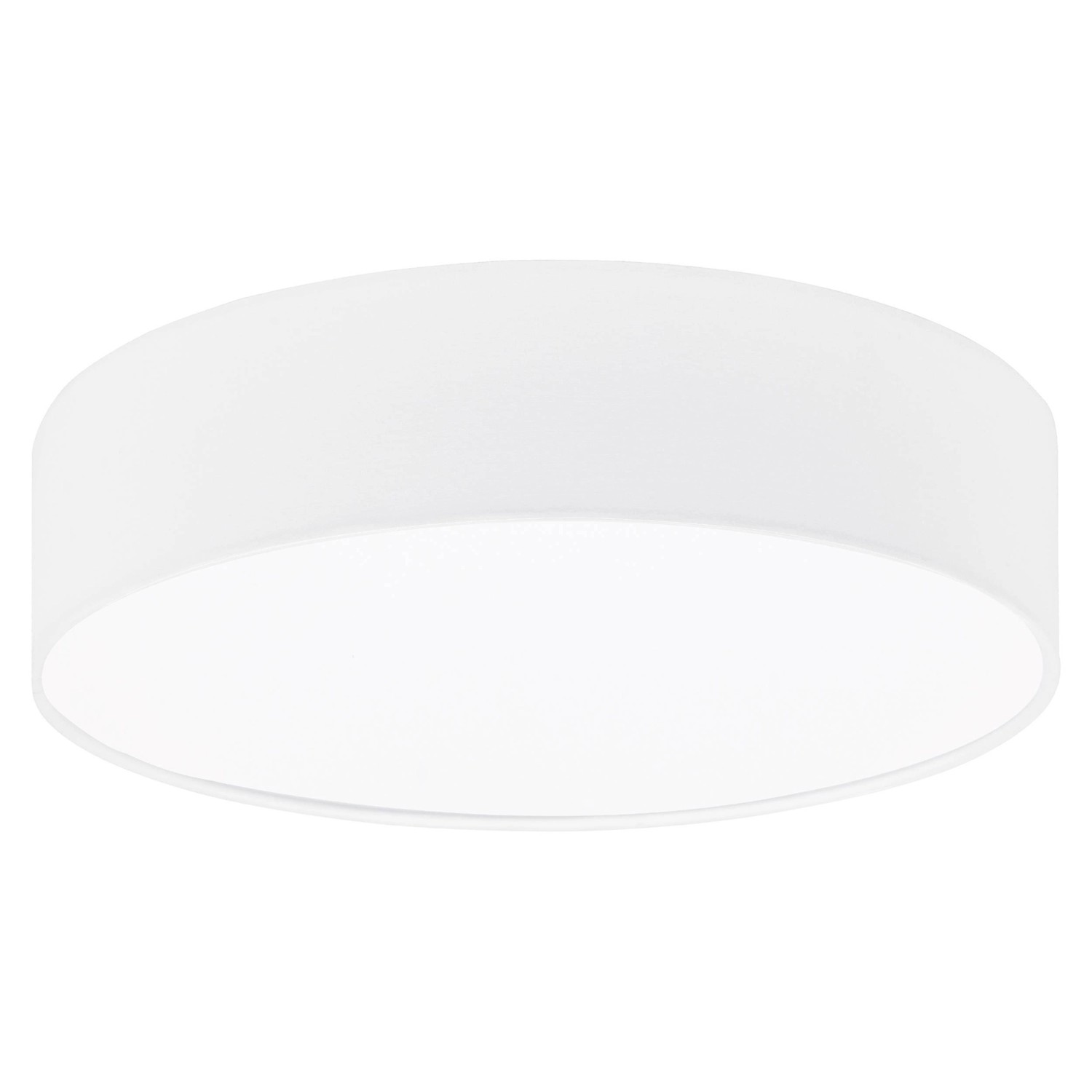 EGLO Deckenleuchte REVILLA 1 Weiß 1-flammig E27 Ø 380mm günstig online kaufen