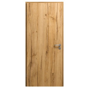 Zimmertür Dekorfolie Risseiche, 73,5x198,5 cm, Anschlag L, Holzoptik