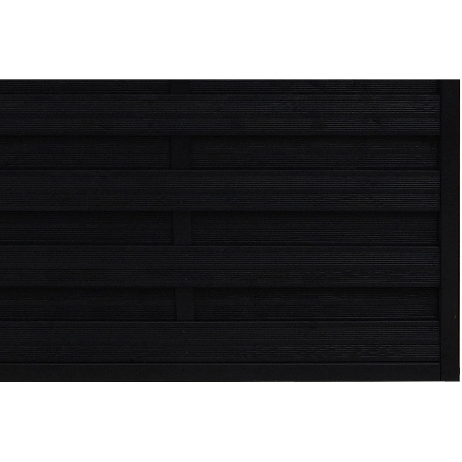 Andrewex SichtschutzzaunElement Country Anthrazit lasiert 180 cm x 180