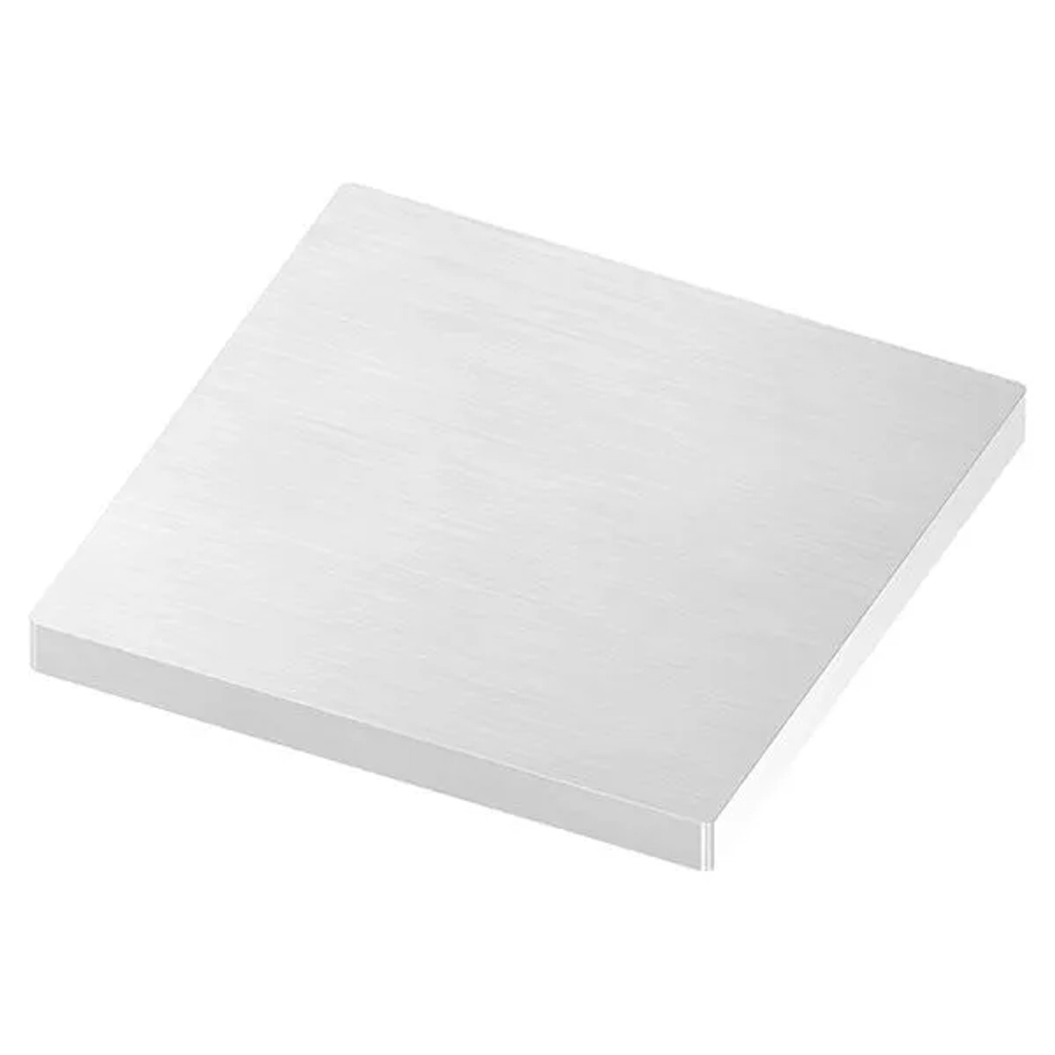 FeNau Ankerplatte 120 X 120 X 10mm Mit Längsschliff V2A