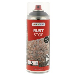 Dupli-Color Rust Stop Lackspray, Anthrazitgrau, seidenmatt, 400ml. Rostschutz und Lack in einem.