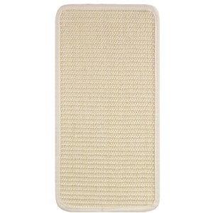Beige Vesper Kratzmatte aus Seegras für Kratzbaum, 35x17cm, Zubehör für Katzen.
