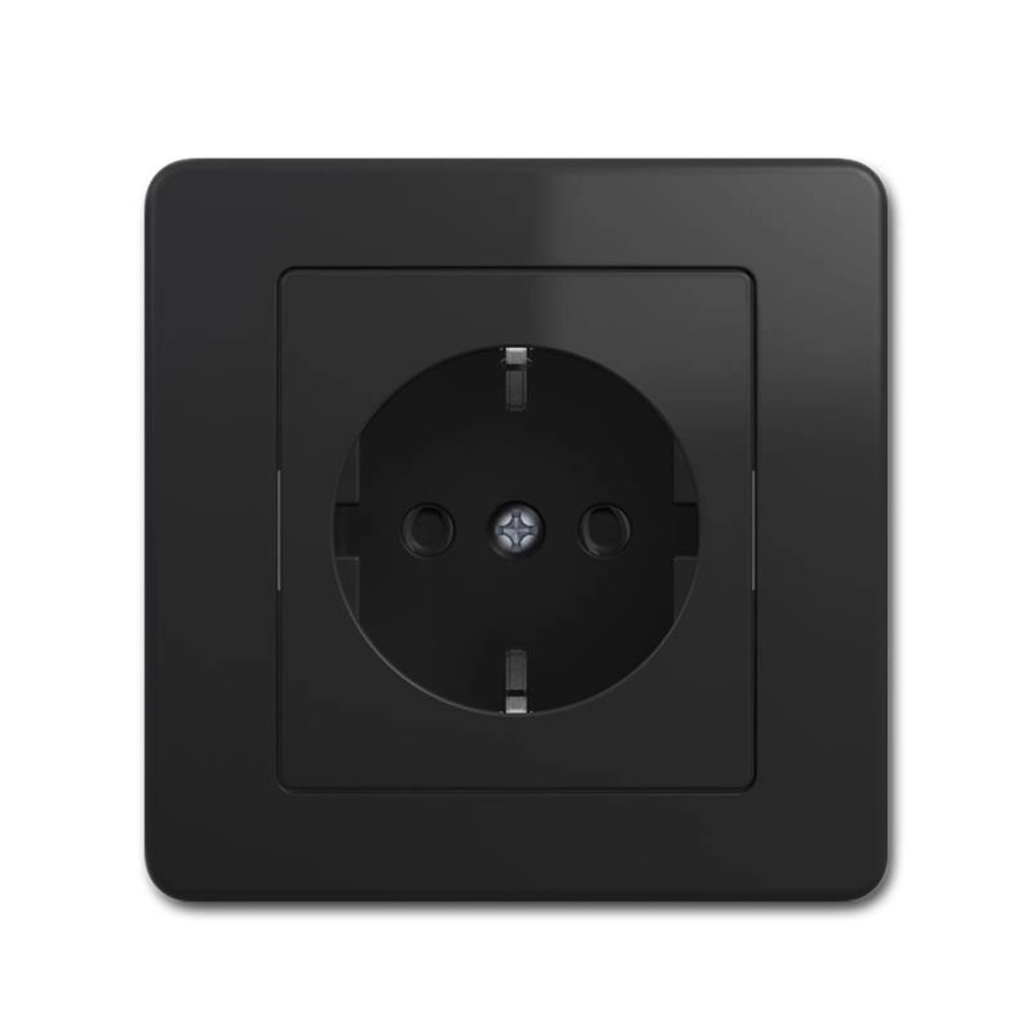 TEM EKONOMIK Schuko Steckdose Anthrazit 250V16A UP günstig online kaufen