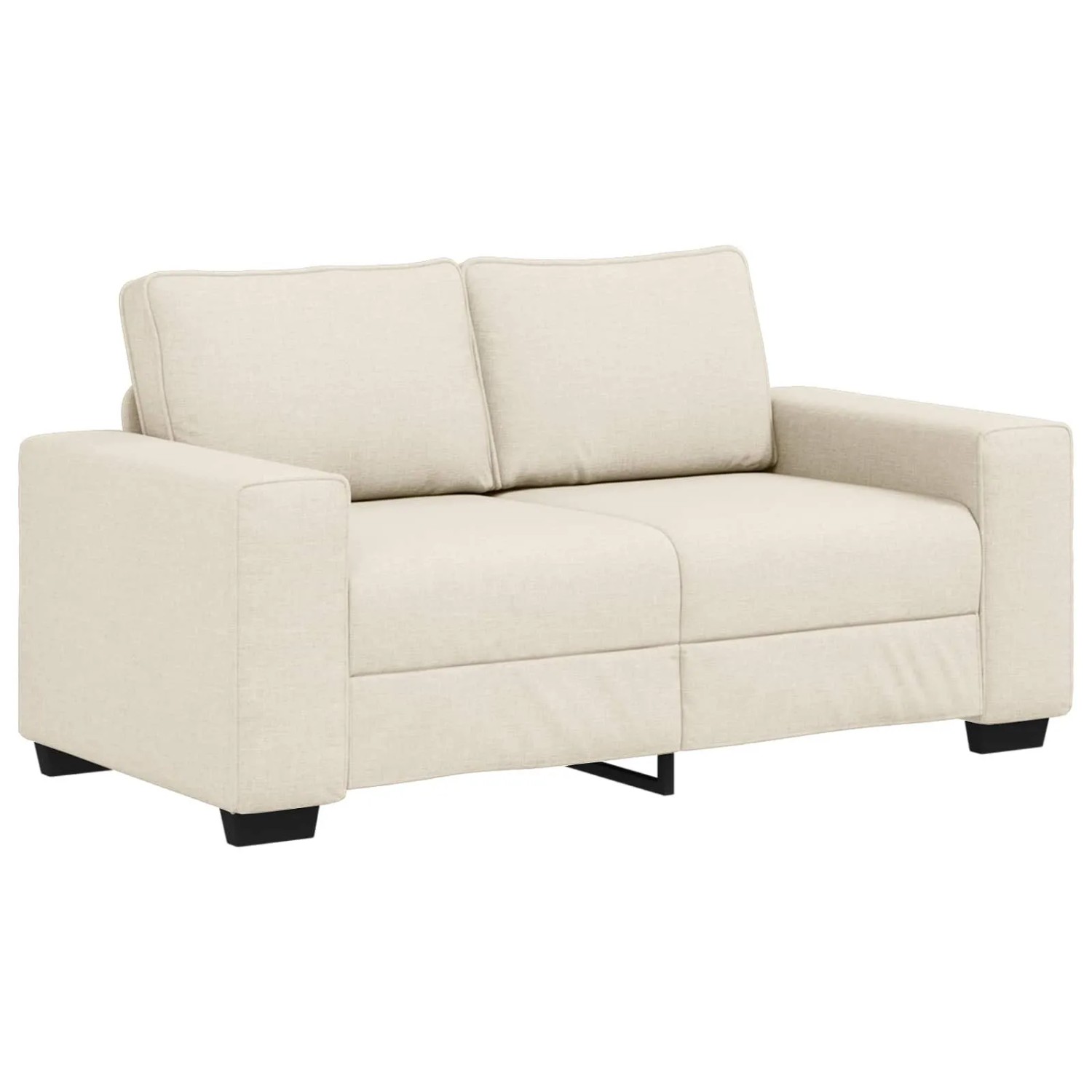 Thumbnail - vidaXL Sofa mit Kissen Beige 160 x 77 x 82 cm Leinen 4105165