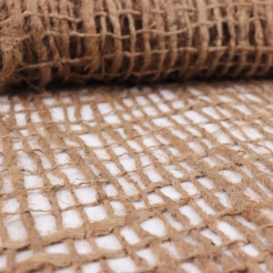 Aquagart Böschungsmatte, 1,2m breit, aus Jute zum Schutz von Teichfolien und zur Uferbefestigung.