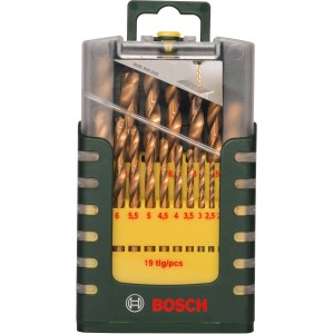 Bosch Metallbohrer-Set Promoline Titanium, 19-teilig im Koffer.