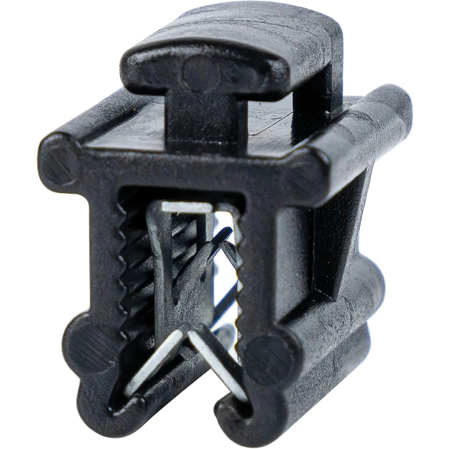 Wkk Kantenclip Schwarz Kc-1 für Kabelbinder 0,7-3,0 mm 100 Stück