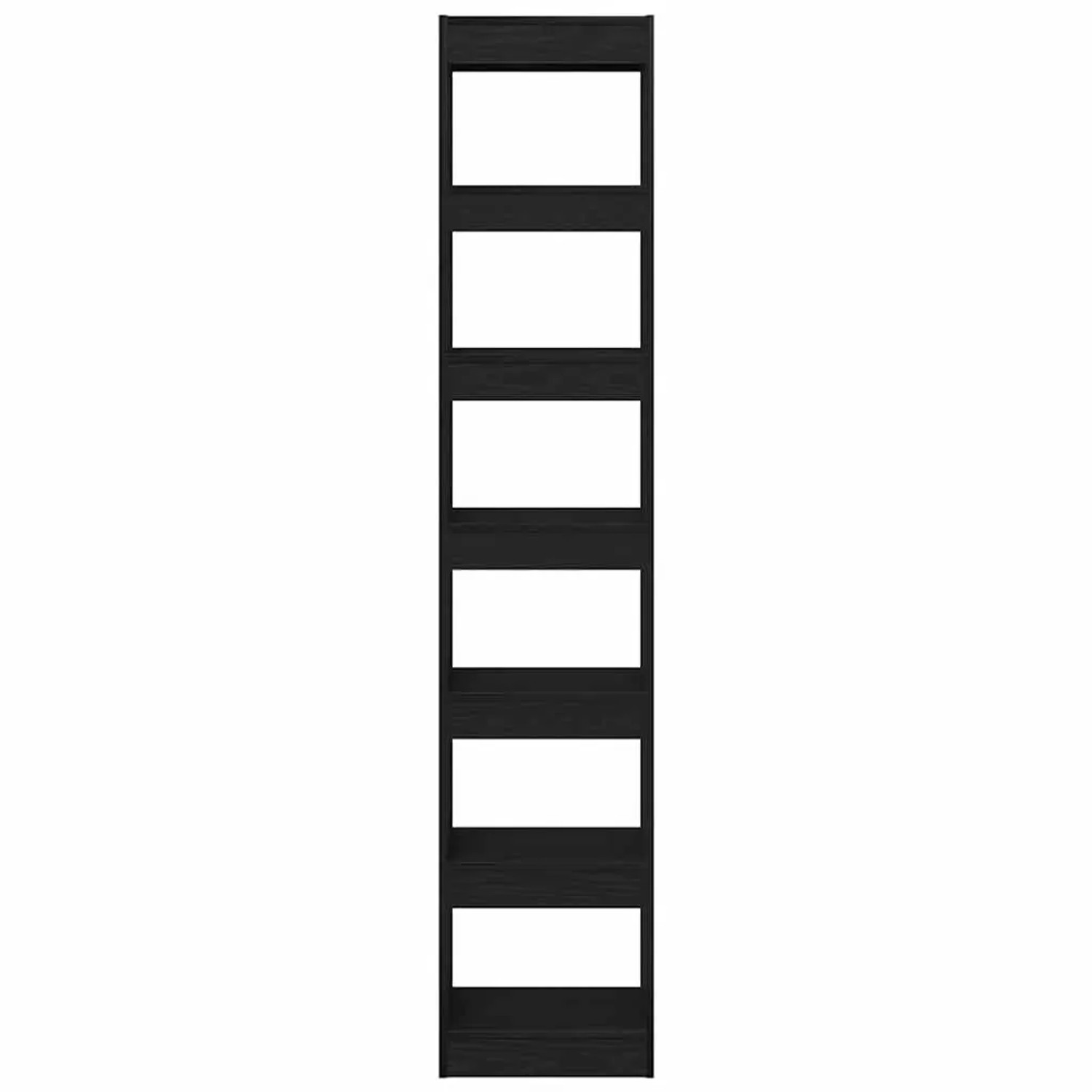 vidaXL Bücherregal Schwarz Eichen-Optik 40 x 30 x 198 cm Holzwerkstoff 8627 günstig online kaufen