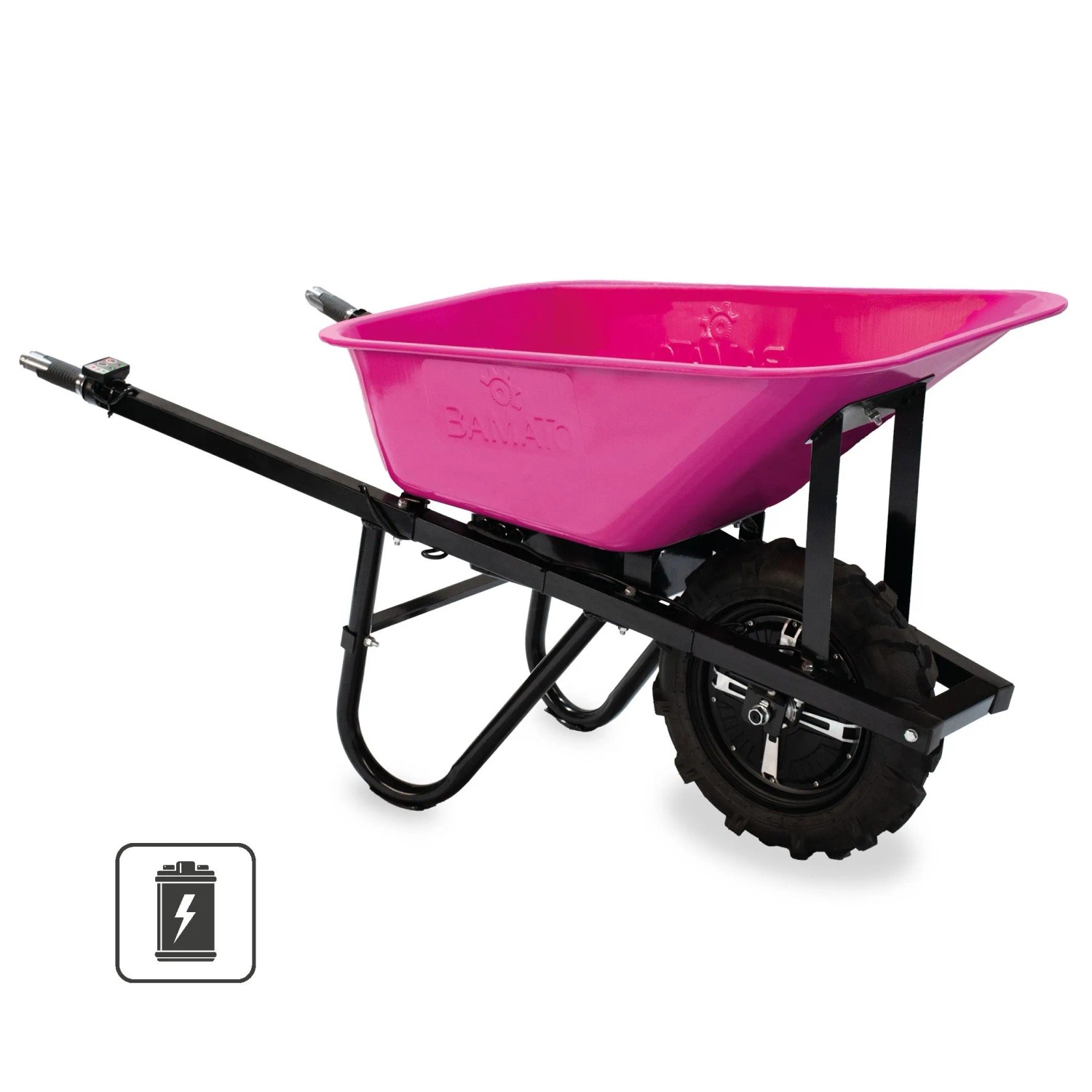 BAMATO Elektrische Schubkarre MTR-155 Pink Edition