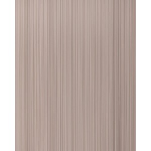Blass-braune EDEM Uni-Tapete mit feinen Streifen, matte Oberfläche. Dekorative Tapete für Wohnräume.