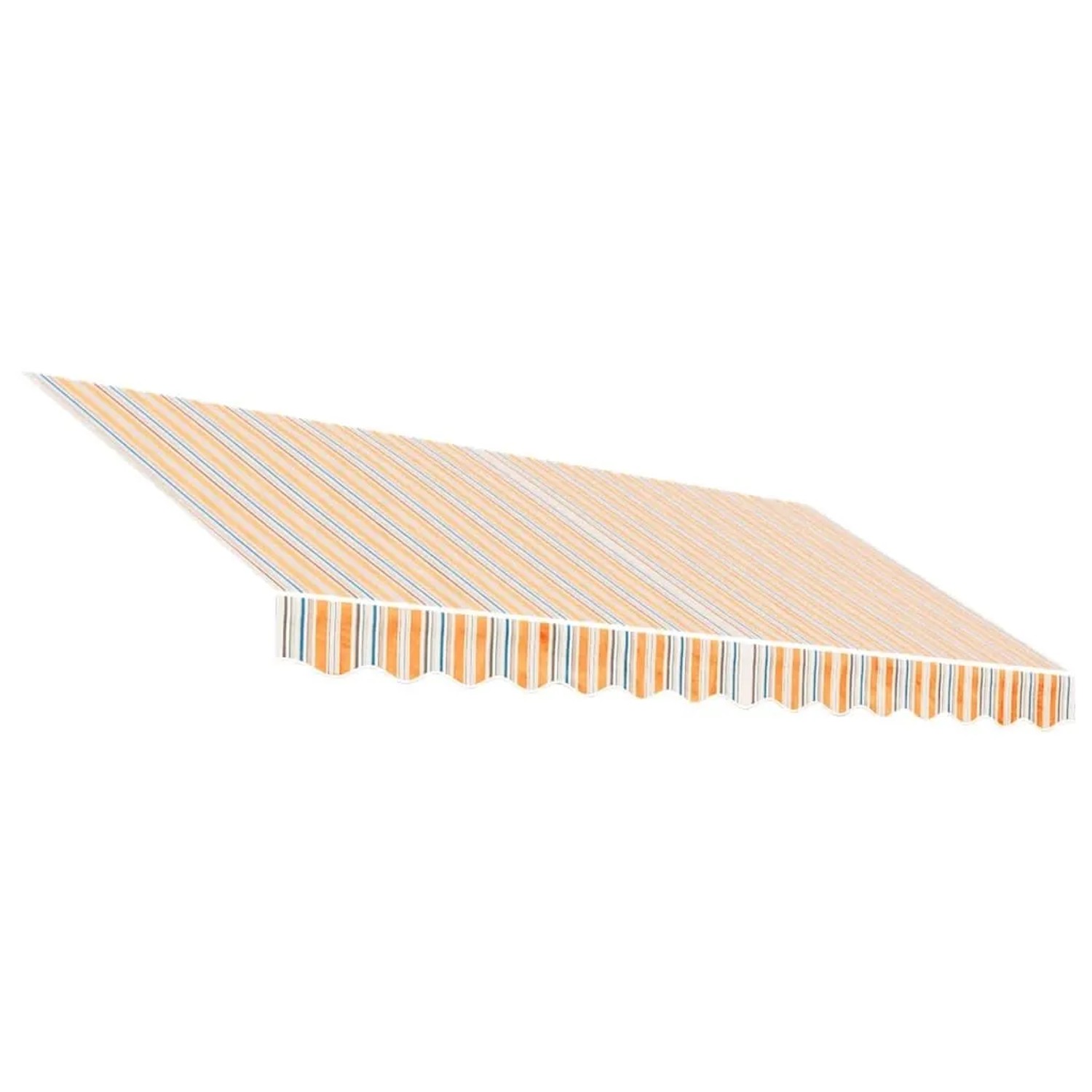 vidaXL Markisenbespannung Mehrfarbig Gestreift 3,5x2,5 m 367725