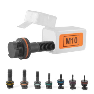 STAHLWERK Blindnietzangen Set mit Nietmuttern in verschiedenen Größen und Transportkoffer.