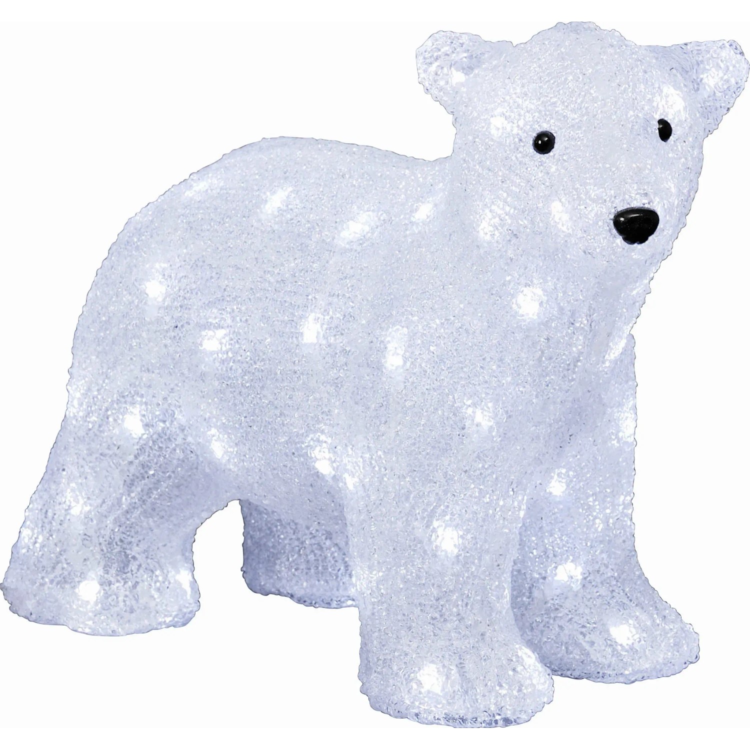 Konstsmide LED-Acryl-Eisbär 64 Dioden Kaltweiß