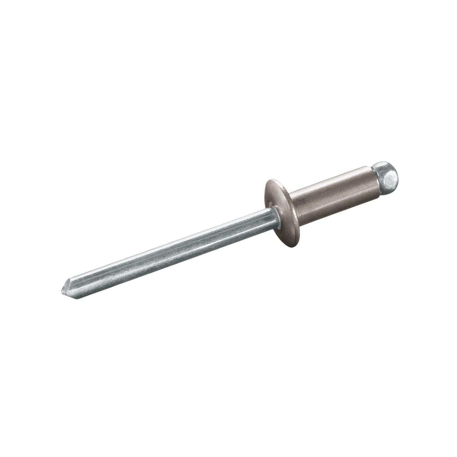 GOEBEL 250 Blindnieten Monel Verzinkt Stahl 6,4 x 18,0 mm Flachkopf Popnieten Nieten Standard