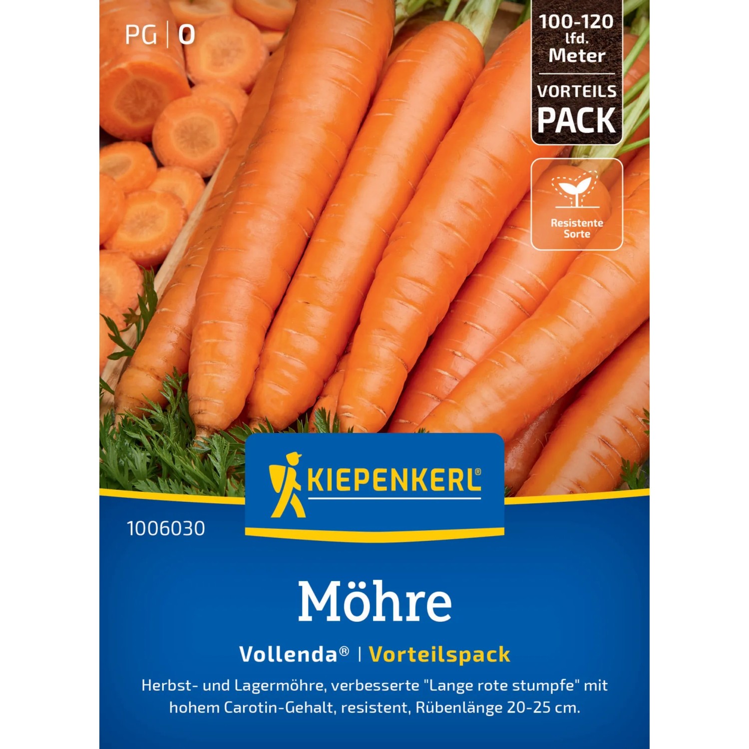 Kiepenkerl Möhre "Vollenda" Vorteilspackung