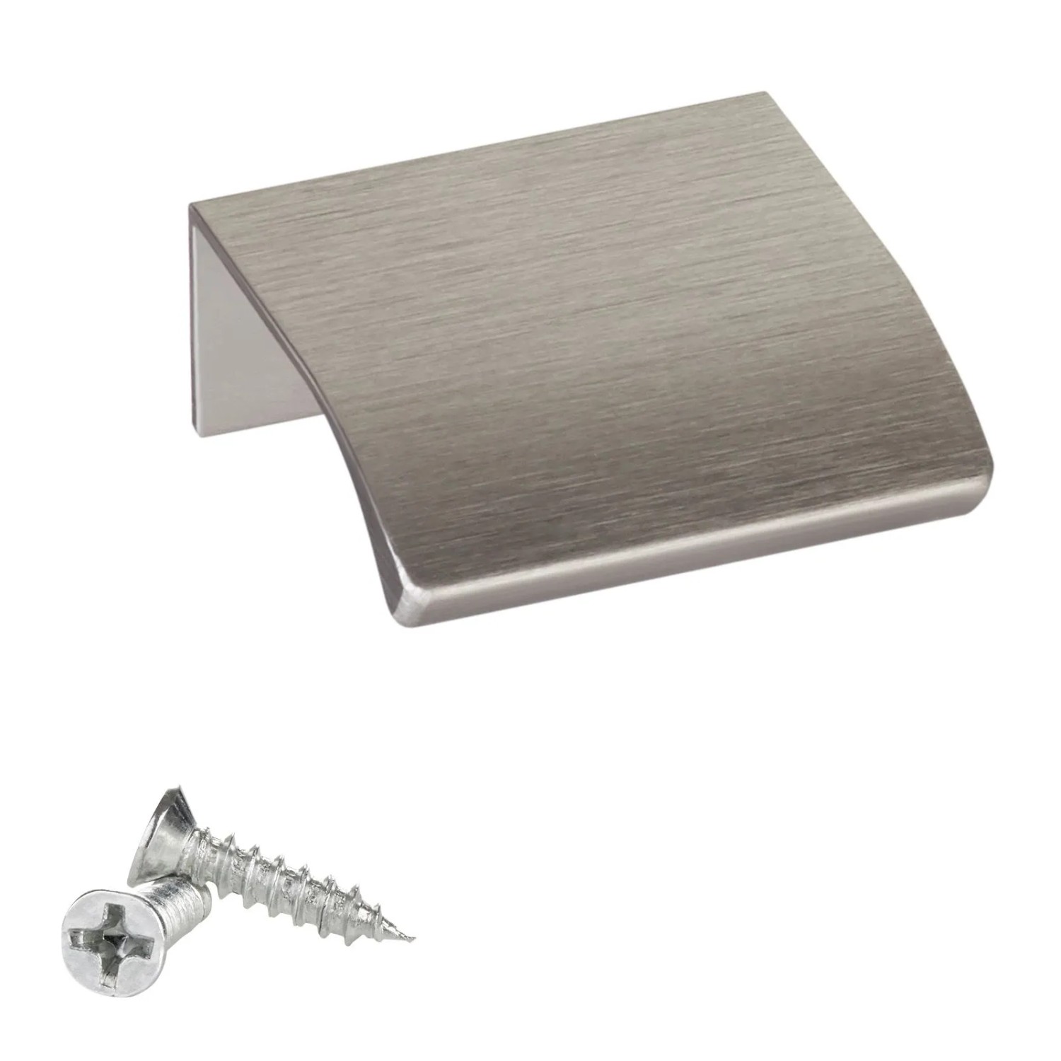 SOTECH Griffleiste BLANKETT ALEX 40 x 18 x 42 mm Aluminium Edelstahloptik Gebürstet