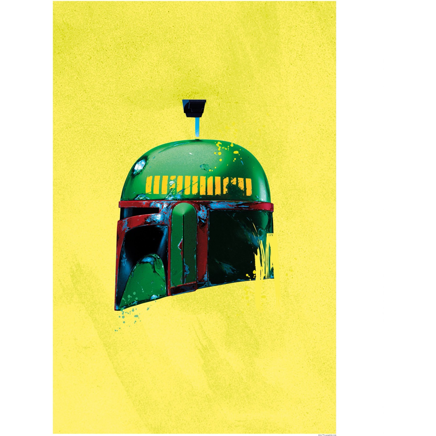 Komar Wandbild Star Wars Boba Fett 50 x 70 cm