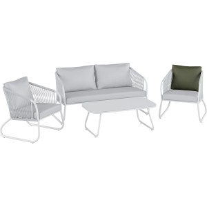 Olivfarbenes Ersatz-Rückenkissen für Scafford Sofa-Lounge-Set.