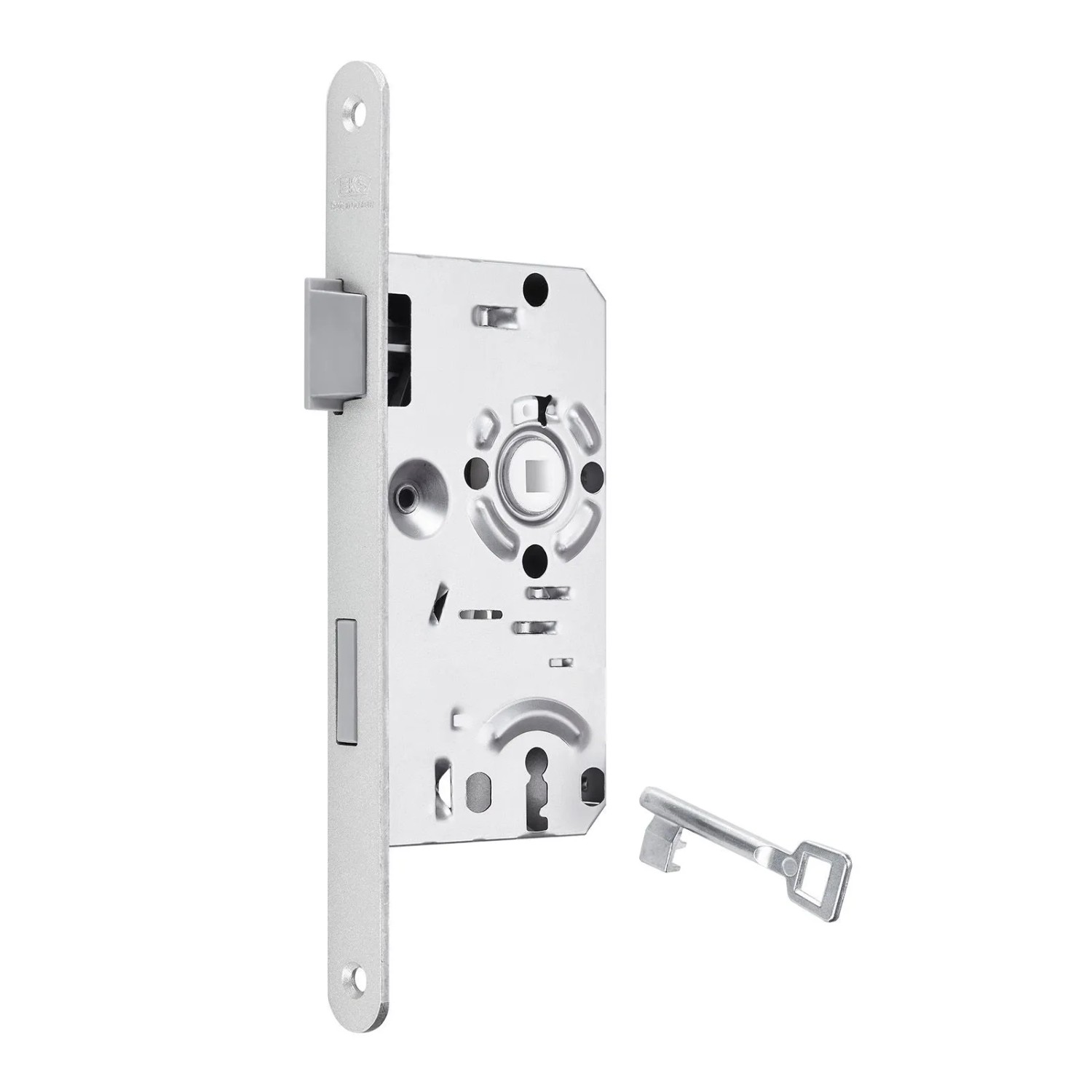 SOTECH BKS Türschloss 0215 Buntbartschloss Klasse 1 Dornmaß 55 mm Stulp 20 mm DIN Links Entfernung 72 mm Metall Kunststoff