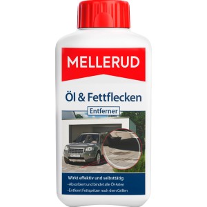 Mellerud Ölfleckenentferner 0,5 l Flasche für die Reinigung von Ölverschmutzungen.