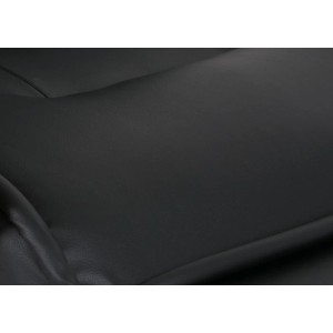 Berlinlodge Relaxliege Athene Mit Massagefunktion HxBxT 118x69x143 cm Mit Massage Kunstleder Schwarz Relaxsessel Massagesessel