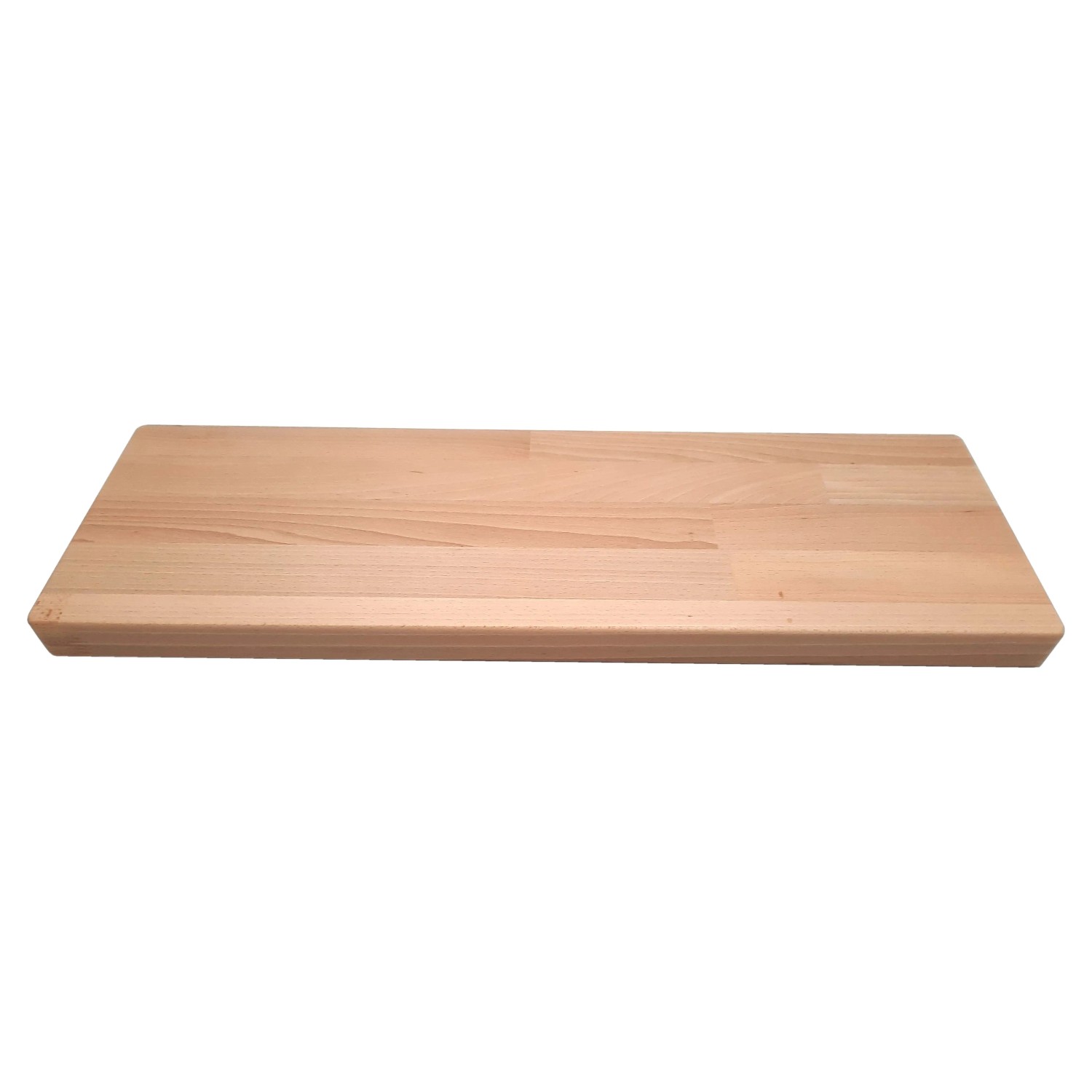 Einzelne Stufe der Dolle Mittelholmtreppe Boston aus Buchenholz.