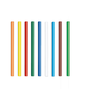 Steinel Heißklebesticks Color, 10 Stück, verschiedene Farben, Ø 11 mm.