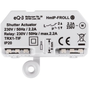 Homematic IP Rollladenaktor Unterputz