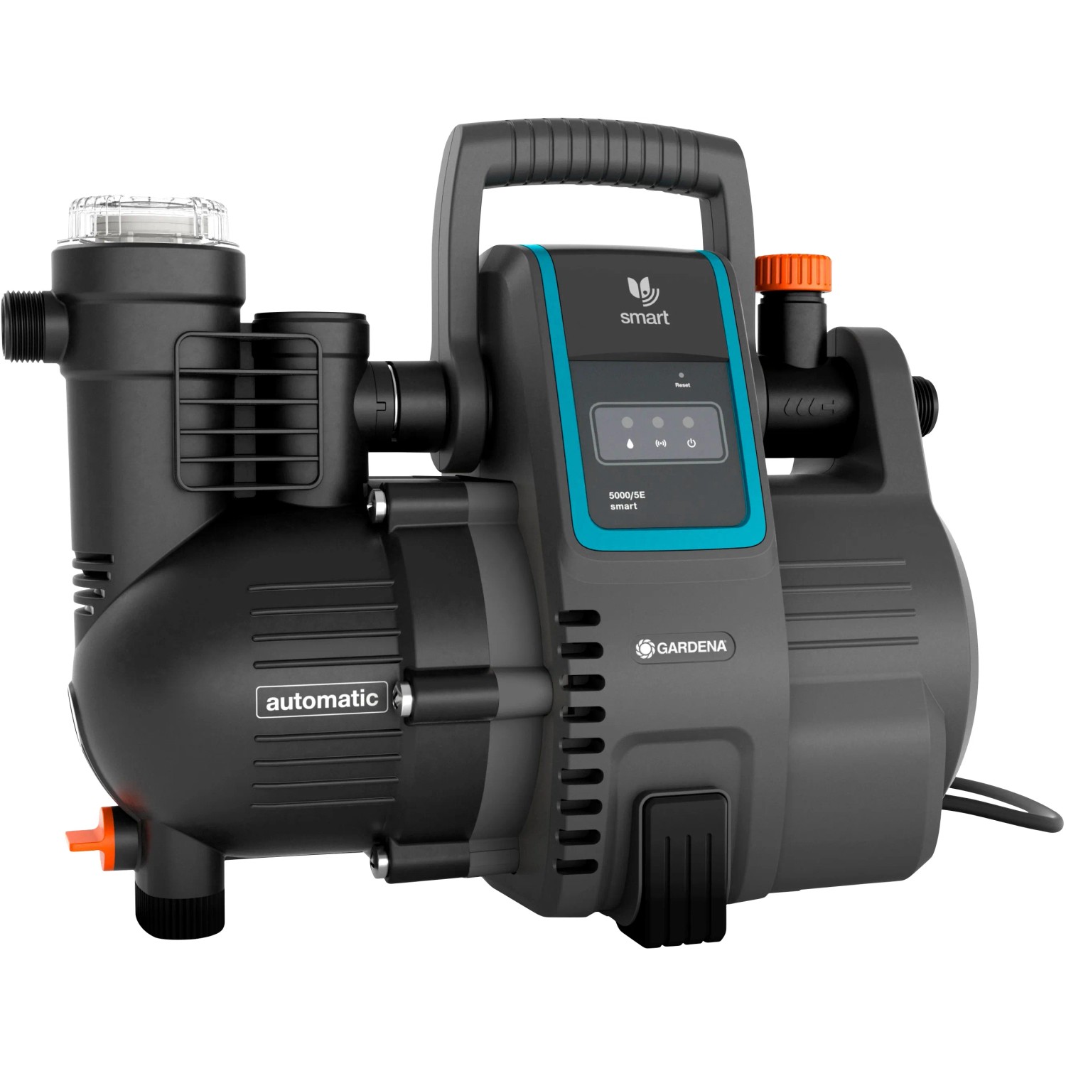 Gardena smart Haus- und Gartenautomat 5000/5 Set: smarte Gartenpumpe mit App-Steuerung.