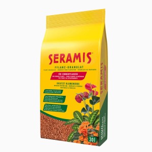 Seramis Pflanzgranulat Aktionspackung 30L für Zimmerpflanzen. Tongranulat als Blumenerde-Ersatz.