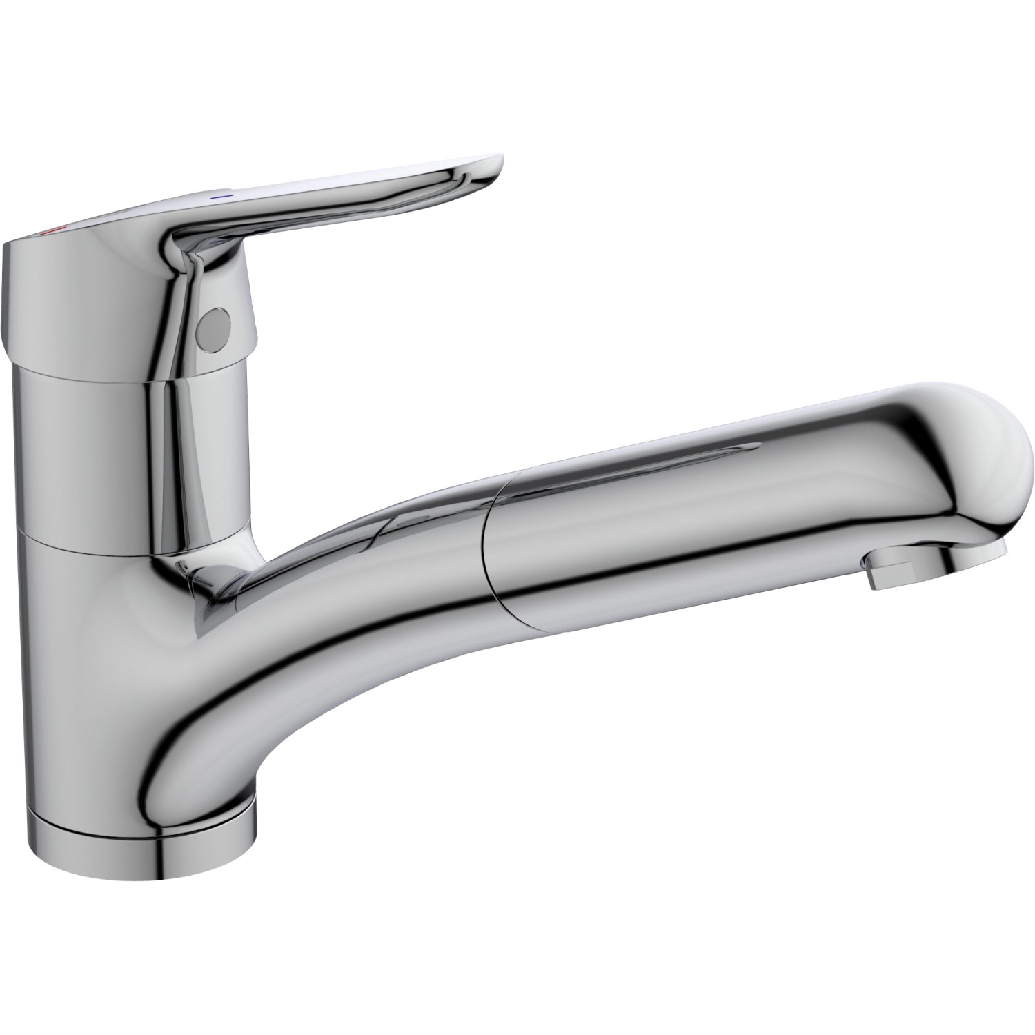 Ideal Standard Küchenarmatur Ceraflex BlueStart herausziehbare Handbrause Chrom