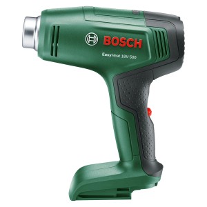 Bosch Akku-Heißluftgebläse EasyHeat 18V-500 (ohne Akku) in Grün und Schwarz.