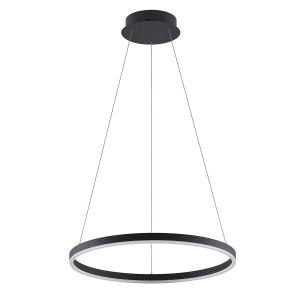 Arcchio LED Albiona 9939022 Modern in Schwarz aus Metall 1-flammig Küchenleuchte