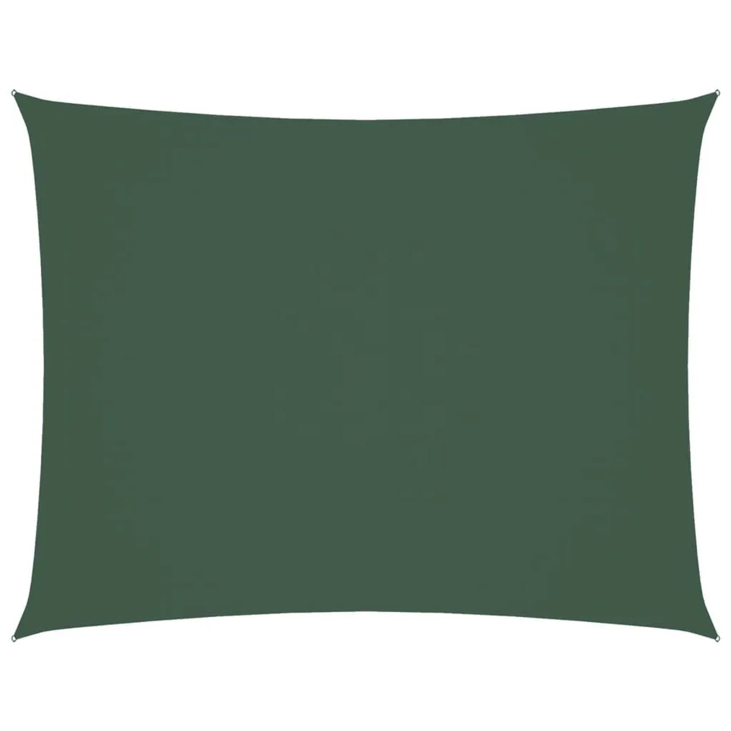 Furnicato Sonnensegel Oxford-gewebe Rechteckig 25x4 M Dunkelgrün