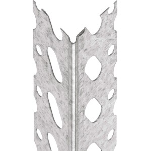 Trockenbauprofil, verzinkt, 3 mm stark, 2500 mm lang, für Putz- und Spachtelarbeiten.