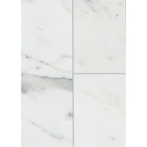 Classen Ceramin Fliese Neo Vario Statio, weiße Dekor-Paneele mit Marmoroptik.