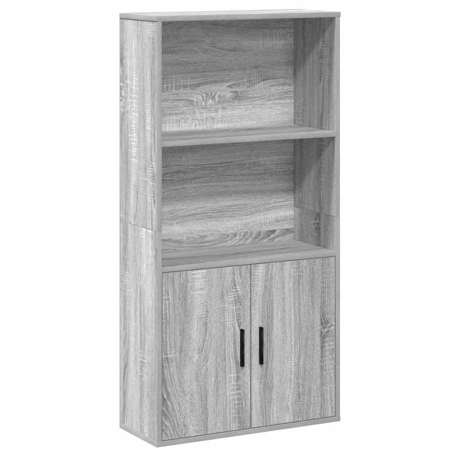 vidaXL Bücherregal Grau Sonoma 60x24x120 cm Holzwerkstoff 860423 günstig online kaufen