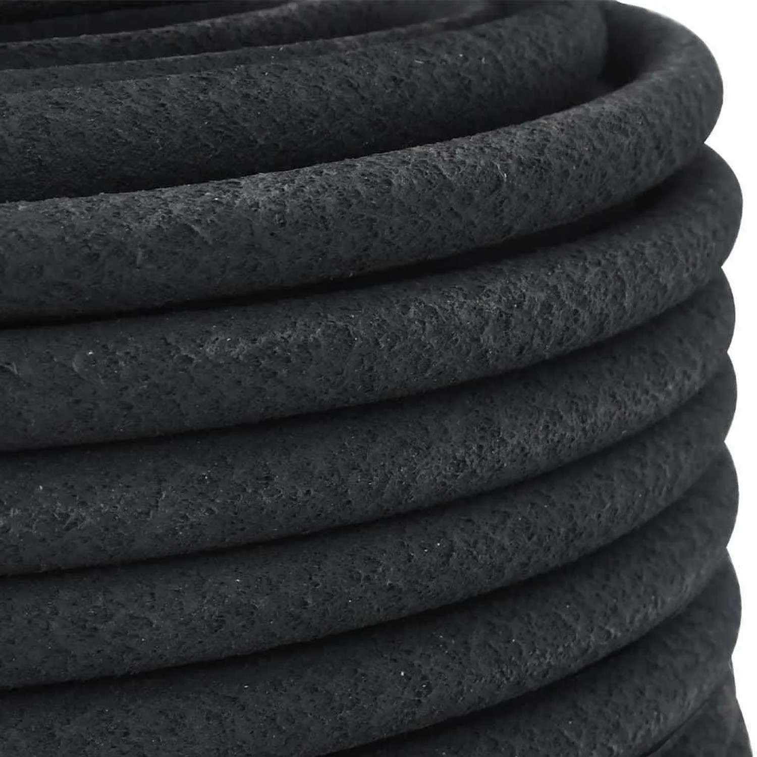 vidaXL Tropfschlauch Schwarz 50 m Gummi 155872_7