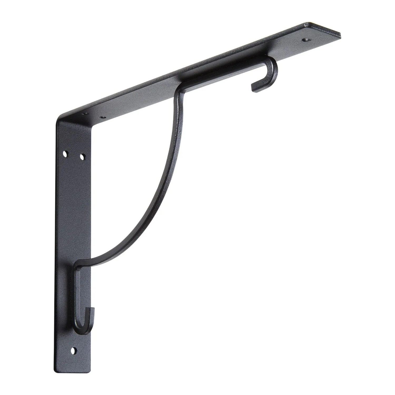 SOTECH Regalkonsole BLACKLINE III 24 x 18,1 x 3 cm Schwarz Tragkraft Bis 30 kg Pro Paar