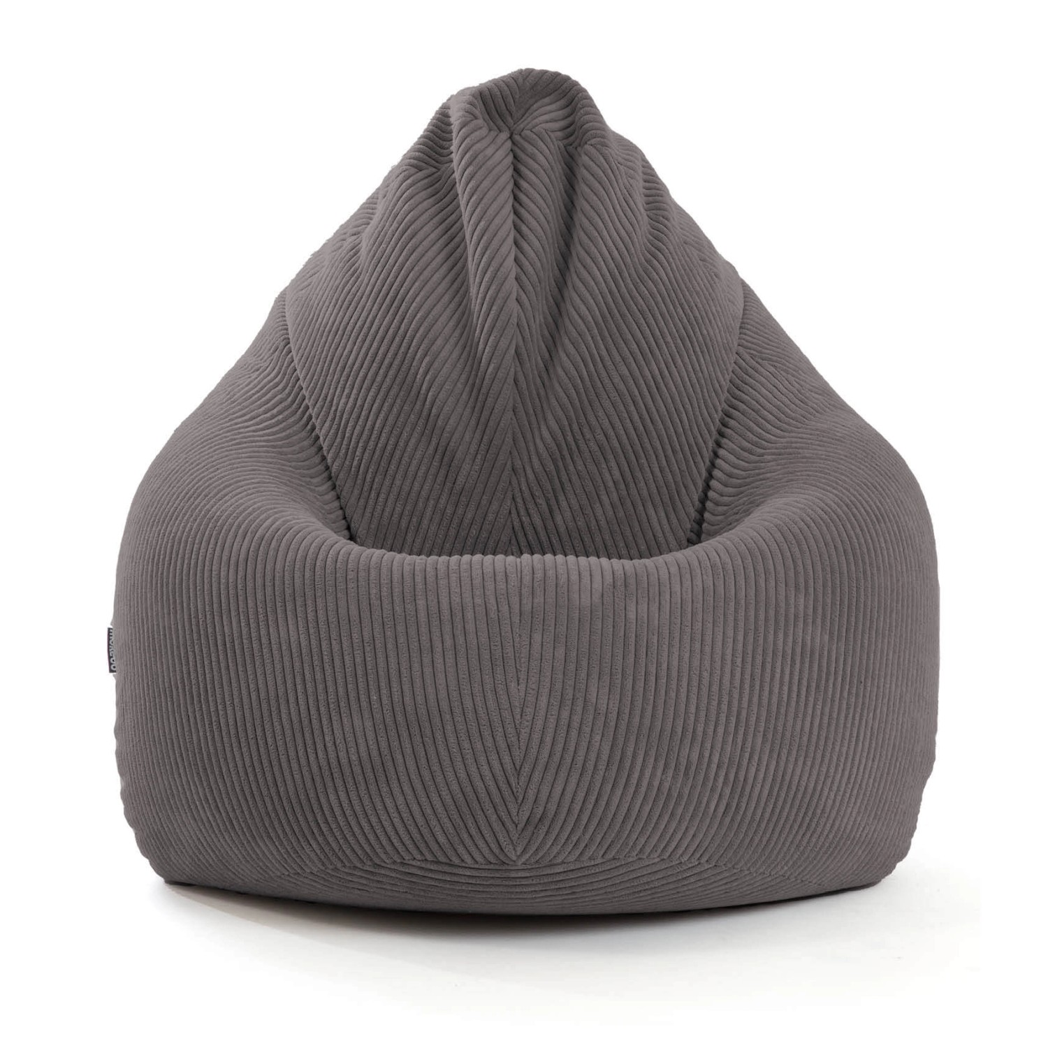 mokebo Sitzsack Cord XXL in Anthrazit Der Tagträumer Bean Bag mit EPS-Perle günstig online kaufen