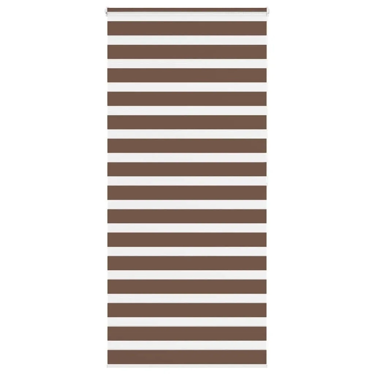 vidaXL Doppelrollo Braun 115x200 cm Stoffbreite 110,9 cm Polyester 4014368 günstig online kaufen