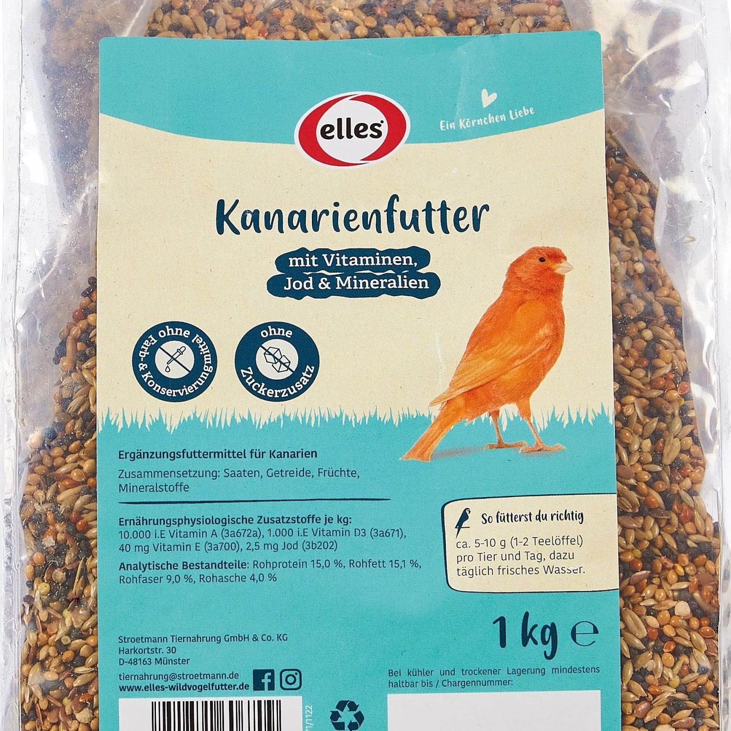 Elles Kanarienfutter 1 kg