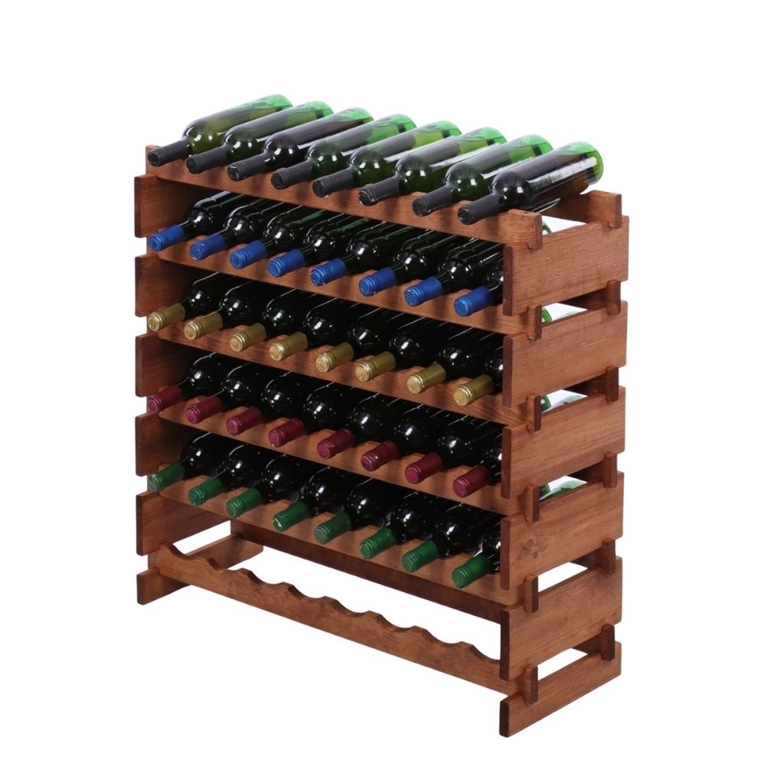 PROREGAL Weinregal VINOTECA FLEX PRO HxBxT 79x84x28cm 48 Flaschen Auf 6 Ebe günstig online kaufen